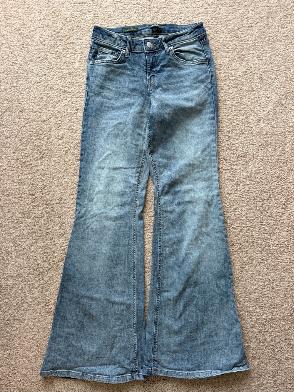 wild fable Medium Blue Flare Jeans — Wide Leg
